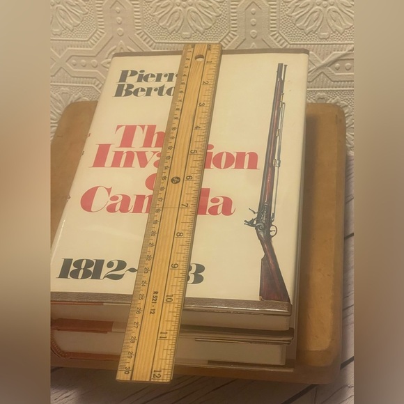 Pierre Berton The Invasion of Canada & Flames Across the Border 1980/1981 HC DJ - Picture 14 of 15